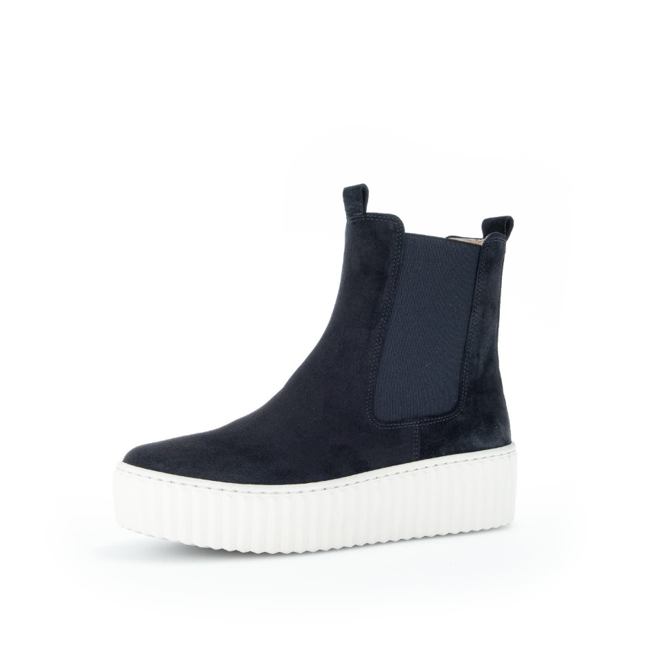 Bottines à Plateforme Gabor | Noir Exclusif